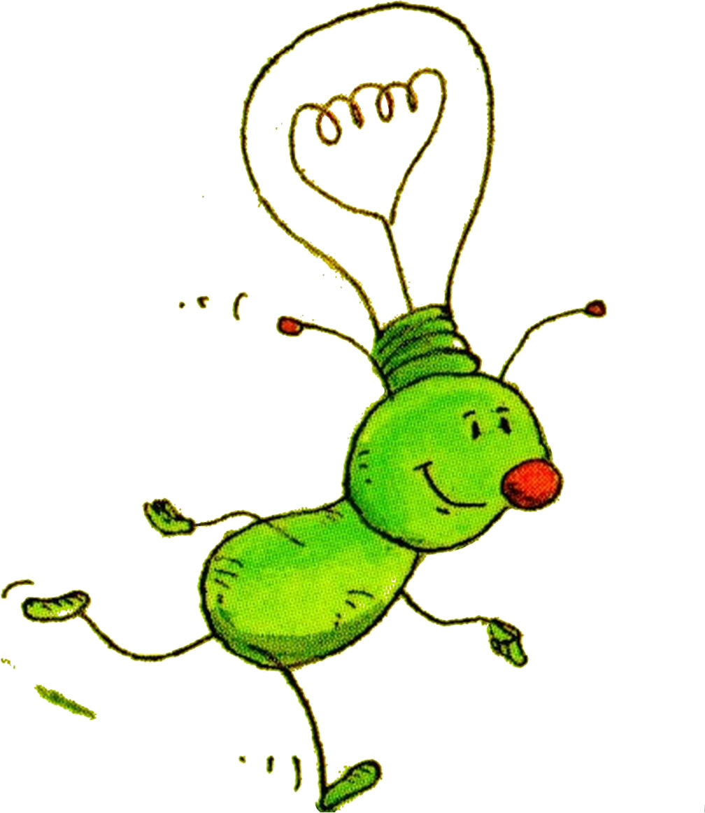 Leuchtkäfer-Maskottchen von Energieberatung Ring